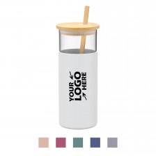 Tronco 17oz Glass Tumbler Water Bottle